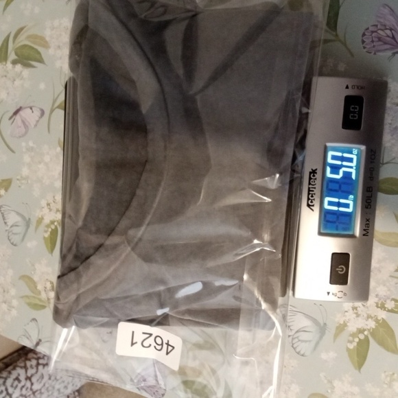 PINK Victoria's Secret Gray Short Sleeve Tee Burnout Womens Xs - Picture 7 of 7